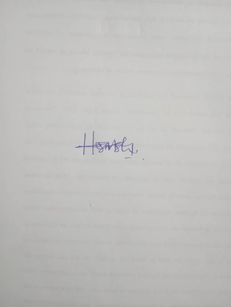 Signature